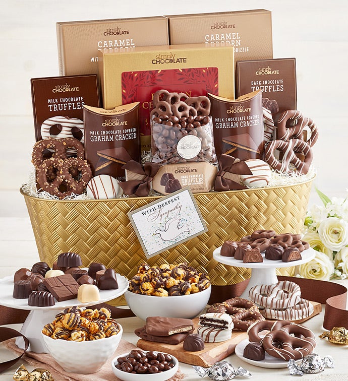 Sympathy Snacking Favorites Basket