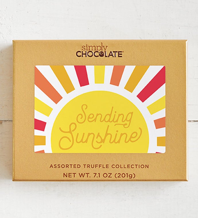 Simply Chocolate® Sending Sunshine 17pc Chocolate Box