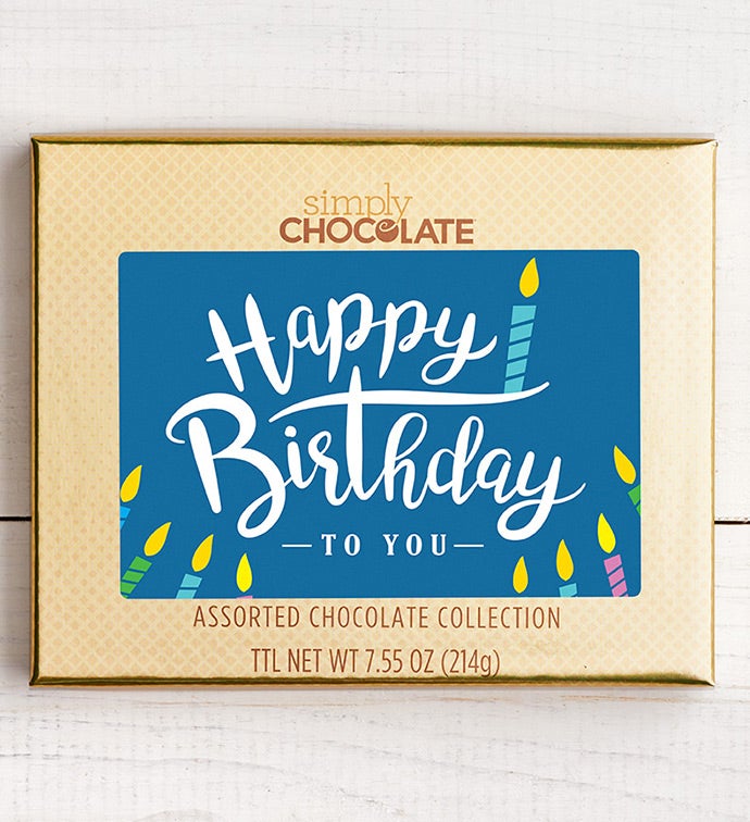 Happy Birthday to You 18pc Chocolate Box