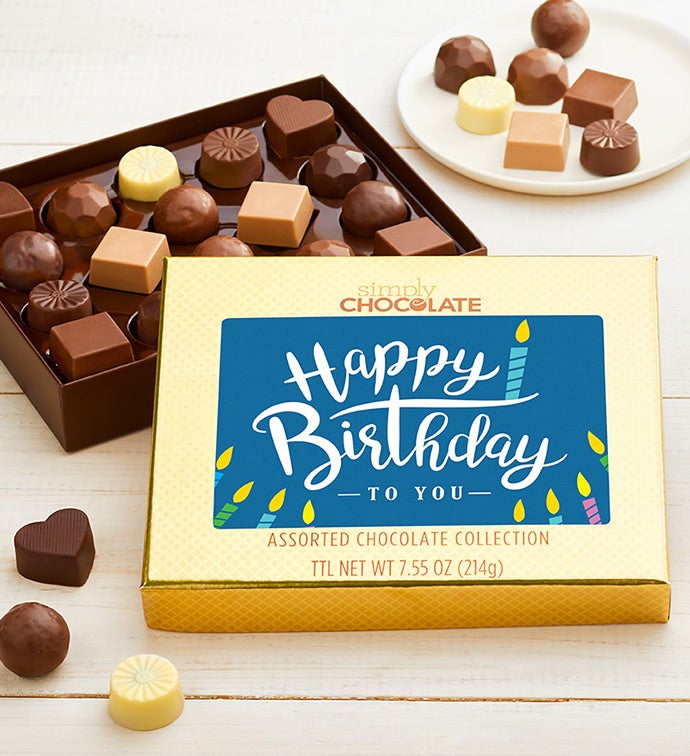 Happy Birthday to You 18pc Chocolate Box