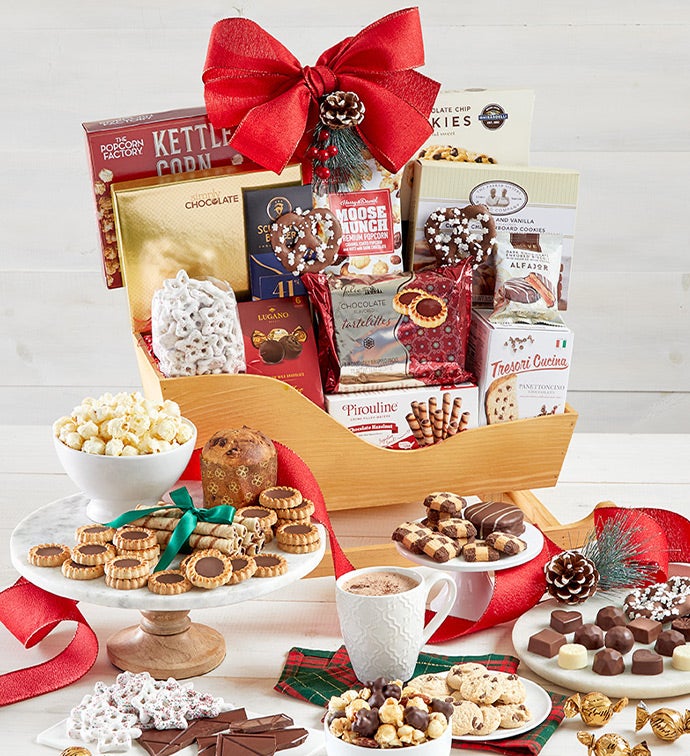 Simply Chocolate® Chocolate Lover's Gift Sleigh
