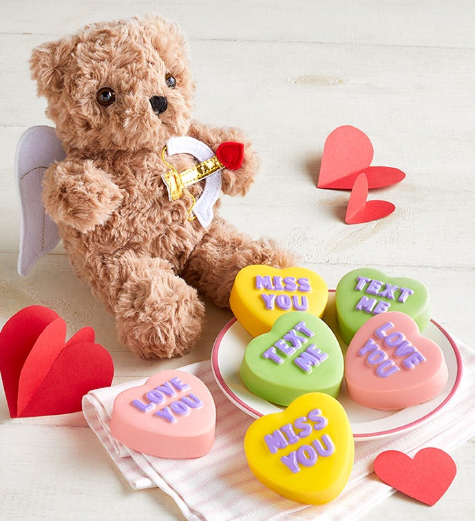 Conversation Heart Dipped OREO® Cookies