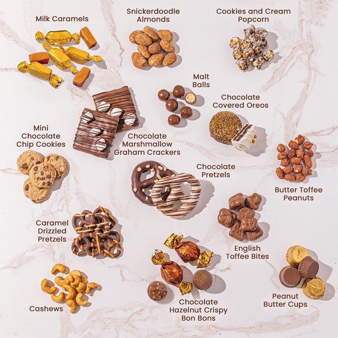 Bonnie & Pop The Abundance Sweets Gift Tower