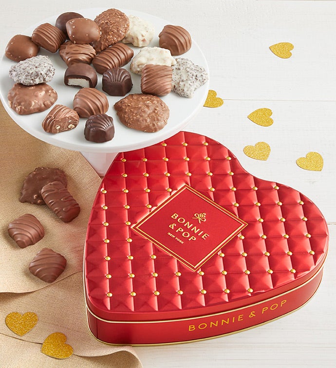 Bonnie & Pop With All My Heart Chocolate Tin