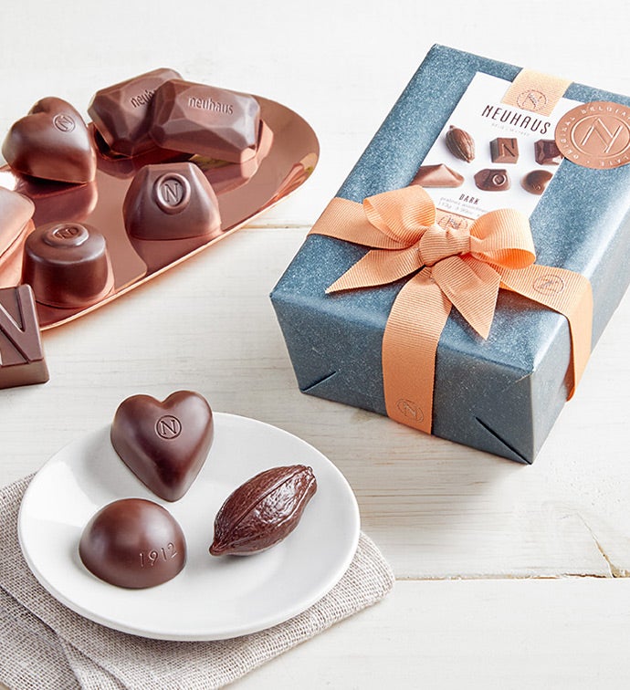 Neuhaus All Dark Assorted Belgian Chocolates 10 pc